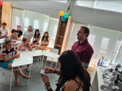 Второ демонстрационно обучение в 1. ОУ на тема "РОБОТИКА" 10