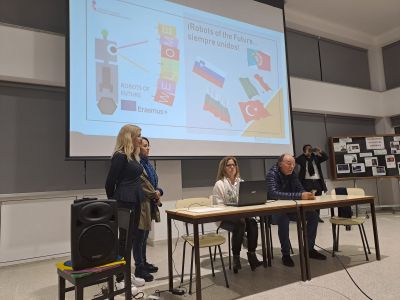 Ден пети от срещата по проект "Роботи на бъдещето" в Португалия - ден за раздаване на сертификати и символични подаръци 3
