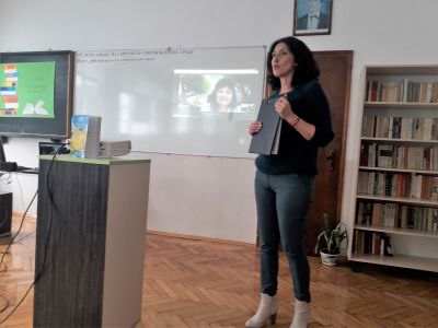 Интересно пътешествие с Нобел и неговия автор - Вяра Тимчева, с изходна точка - библиотеката на Първо училище 3