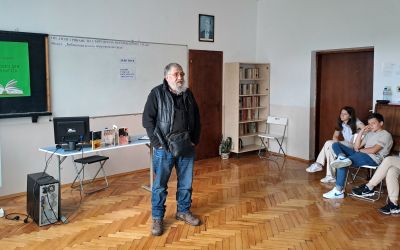 Среща с майстора на най-късия разказ в българската литература - големия Деян Енев 3