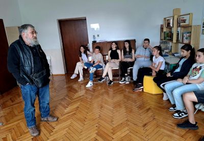 Среща с майстора на най-късия разказ в българската литература - големия Деян Енев 4